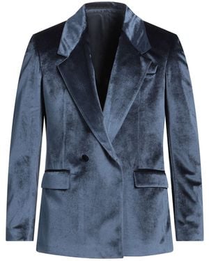 MARSĒM Slate Blazer Cotton - Blue