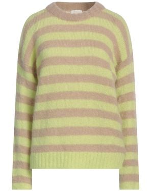 Alysi Crème Jumper Mohair Wool, Polyamide, Elastane - Green
