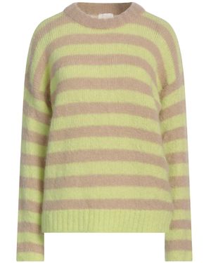 Alysi Crème Jumper Mohair Wool, Polyamide, Elastane - Green