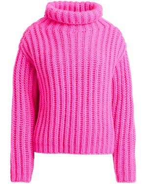 RED Valentino Turtleneck Wool, Mohair Wool - Pink
