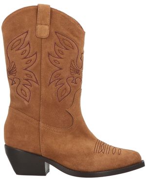 Le Silla Ankle Boots - Brown