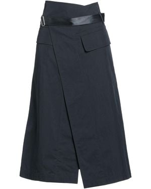 Helmut Lang Midi Skirts - Blue