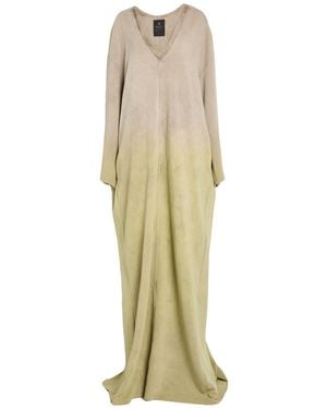 Moncler Maxi Dress Cotton, Polyester - Natural