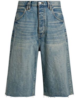 Purple Shorts Jeans - Blu