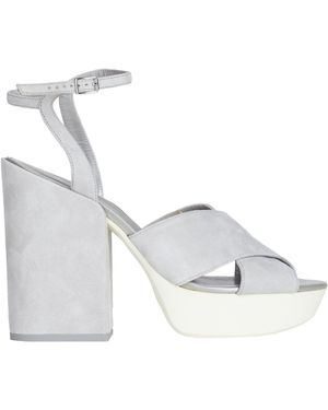 Hogan Sandals Leather - White