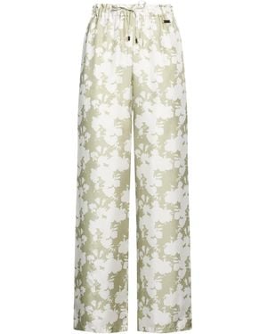 Manzoni 24 Pants Silk - White