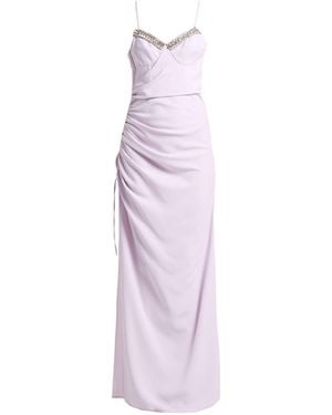 Amen Maxi Dress Polyester - Purple