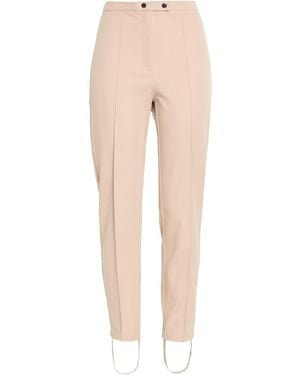 19.70 Nineteen Seventy Pants Cotton, Elastane, Quartz - Natural