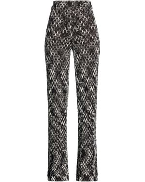 Missoni Dark Trousers Wool, Viscose - Grey