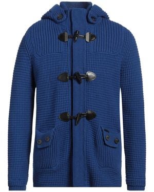 Bark Coat Wool, Polyamide - Blue