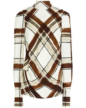 Dries Van Noten Top Viscose - White