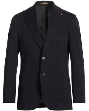 Sartoria Latorre Blazer Cotton, Polyamide, Elastic Fibers - Blue