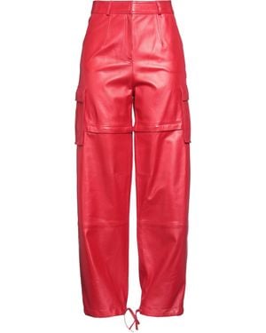 ANDREADAMO Pants - Red
