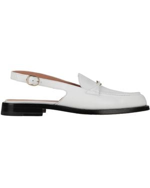 Santoni Loafers Leather - White