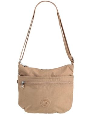 Kipling Sand Shoulder Bag Polyamide - Brown