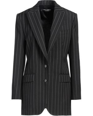 Dolce & Gabbana Blazer Virgin Wool - Black