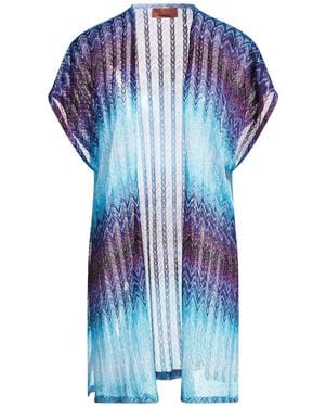 Missoni Cardigan Viscose, Metal Fiber - Blue