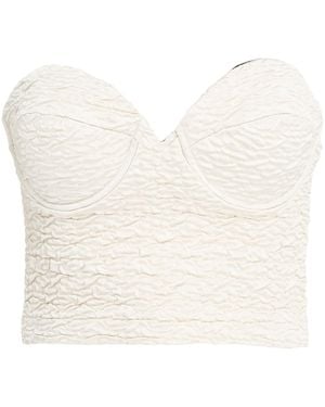 Lardini Light Top Acetate, Nylon, Elastane - White