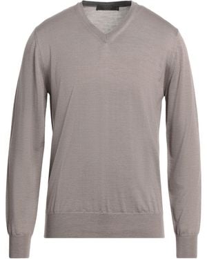 Vneck Sweater - Gray