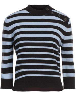 MIS.N Dark Turtleneck Cashmere - Black