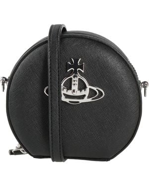 Vivienne Westwood Cross-Body Bag Textile Fibres - Black