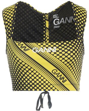 Ganni Top - Giallo