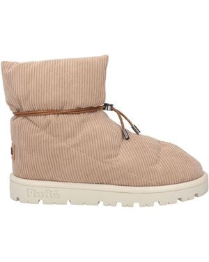 Flufié Ankle Boots - Natural