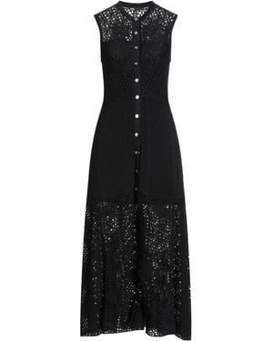 Maje Vestito Lungo - Nero