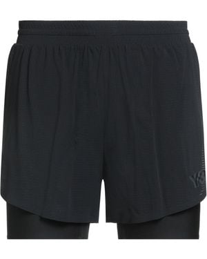 Y-3 Shorts & Bermuda Shorts Polyamide, Elastane - Black