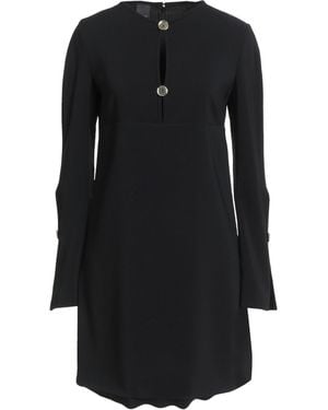 Pinko Mini Dress Polyester, Elastane - Black