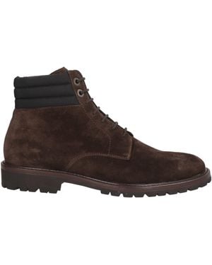 Moorer Botines de caña alta - Marrón