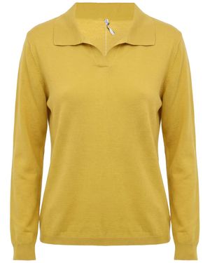 Liviana Conti Jumper Virgin Wool - Yellow