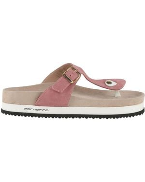 Fornarina Thong Sandal Leather - Pink