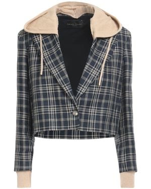 Fabiana Filippi Jacket Cotton, Linen, Polyester, Ecobrass - Black