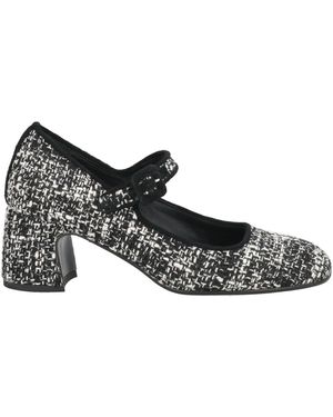 Chantal 1962 Pumps Textile Fibers - Black