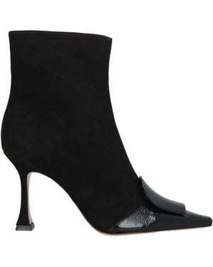 Vicenza Ankle Boots Leather - Black