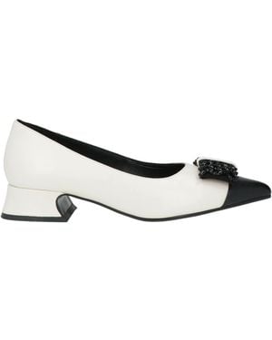 Luciano Barachini Pumps Leather - Natural