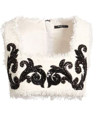 Balmain Top - Weiß