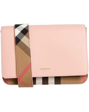 Burberry Cross-Body Bag Calfskin - Pink