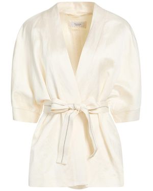 Peserico Jacket Viscose, Linen, Cotton - White