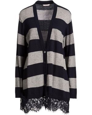 Elena Miro Midnight Cardigan Acrylic, Polyamide, Viscose, Cashmere - Black