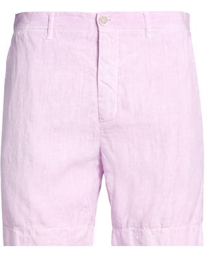 120% Lino Shorts & Bermuda Shorts Linen - Pink