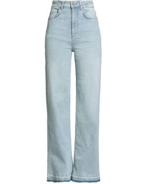 Ganni Pantalon En Jean - Bleu
