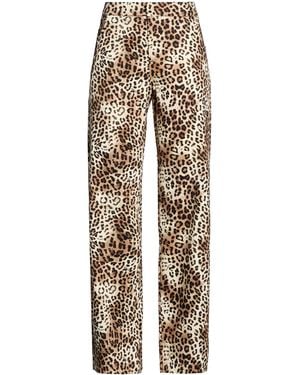 Gaelle Paris Trousers Cotton - Natural