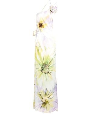 CAMILLA Maxi Dress Polyester, Elastane - Metallic