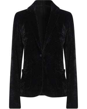 Majestic Filatures Blazer Cotton, Modal, Elastane - Black