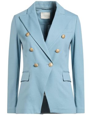 Circolo 1901 Light Blazer Cotton, Elastane - Blue