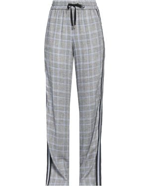 ERMANNO FIRENZE Pants Viscose, Linen, Polyester, Cotton, Acetate - Gray