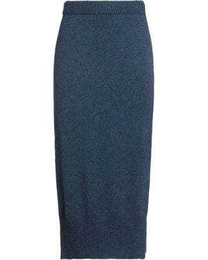 Zhelda Midi Skirt Virgin Wool, Polyamide - Blue