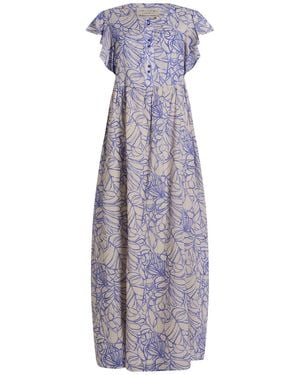 ALESSIA SANTI Maxi Dress Cotton - Purple